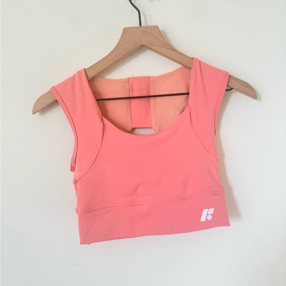 Forme Power Sports Bra in Rose Medium - Picture 2 of 4